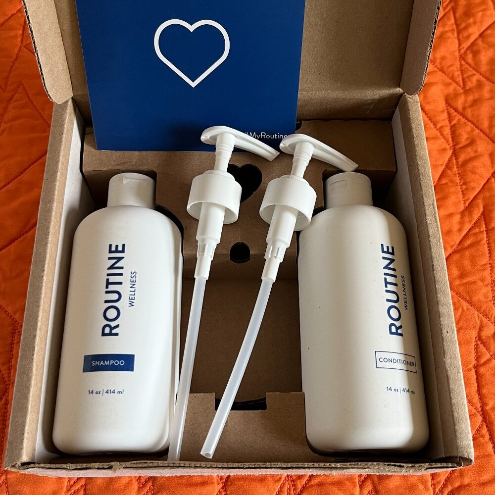 Routine Shampoo and Conditioner NIB unscented